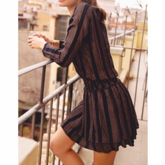 Rails | Jasmine Dress in Midas Strip - Picture 1 of 11